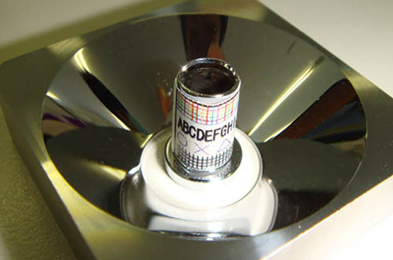 Mortar Mirror for Cylinder Outer Surface Inspection